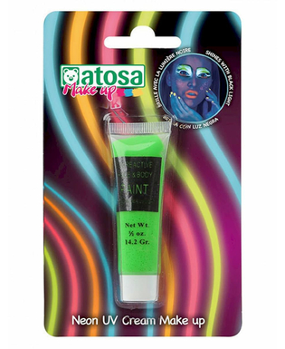  Tube de maquillage néon vert UV, fig. 1 