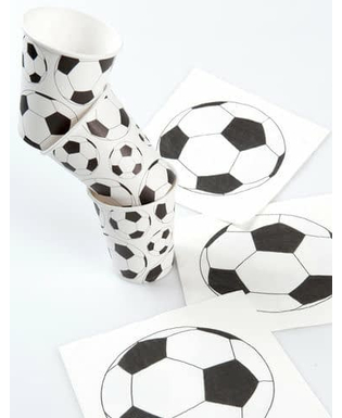  10 Gobelets en cartons ballon football 200 ml, fig. 2 