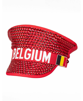  Casquette à strass supporter Belgique adulte, fig. 2 