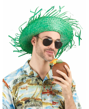  Chapeau Hawaï vert adulte, fig. 2 