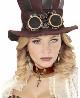  Collier ras de cou steampunk adulte, fig. 2 