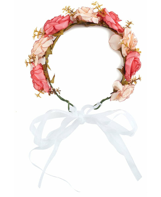  Couronne de roses et fleurs blanches adulte, fig. 2 