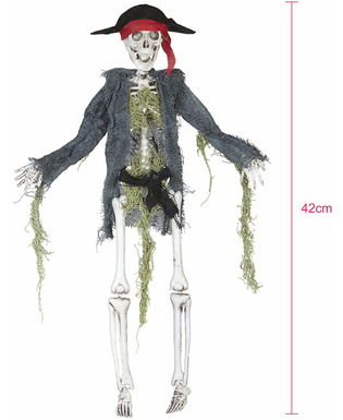  Dekoration Zombie Pirat 42 cm Halloween, fig. 2 