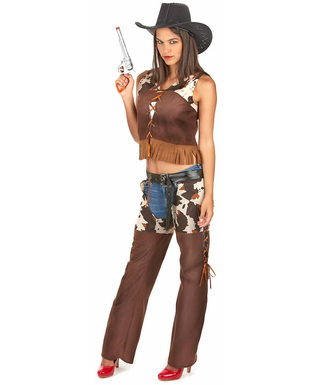  Déguisement cowgirl pantalon Femme, fig. 2 