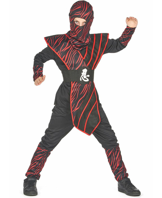  Déguisement ninja fauve rouge garçon, fig. 2 