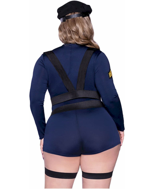  Sexy Polizistin Damenkostüm Plus Size Blau, fig. 2 