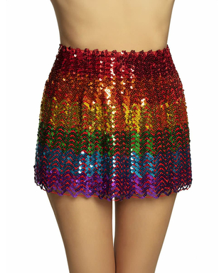  Jupe à sequins arc-en-ciel femme, fig. 2 