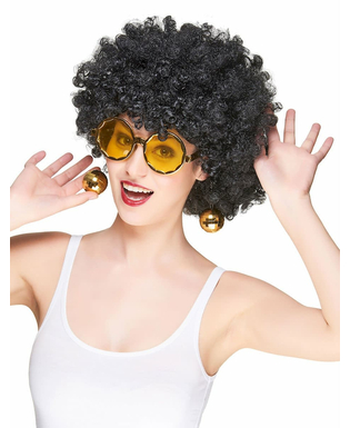  Lunettes dorées disco adulte, fig. 2 