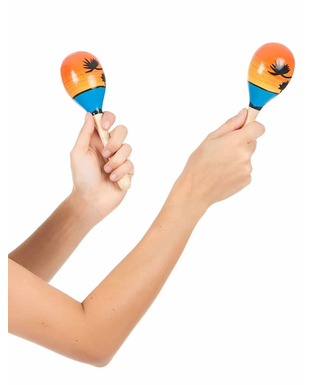  2 Maracas Hawaïennes en bois, fig. 2 