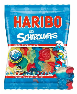  Mini sachet bonbons schtroumpf Haribo, fig. 2 