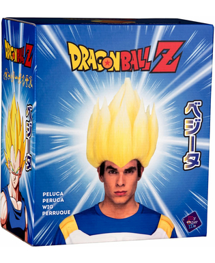  Super Saiyaijn Vegeta Perücke Dragon Ball blond, fig. 1 