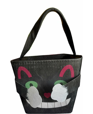  Süßigkeiten-Tasche Grinsekatze für Halloween bunt 17 cm, fig. 2 