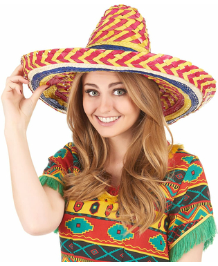  Sombrero mexicain multicolore adulte, fig. 2 