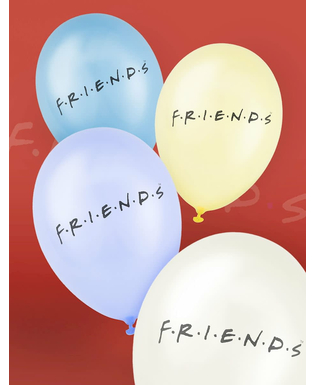  10 Friends Latexballons 25x32cm, fig. 2 