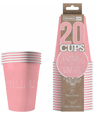  20 Gobelets américains carton recyclable rose pastel 53 cl, fig. 2 