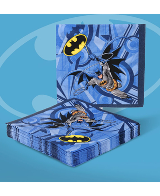  20 Batman-Papierservietten 33 x 33 cm, fig. 2 