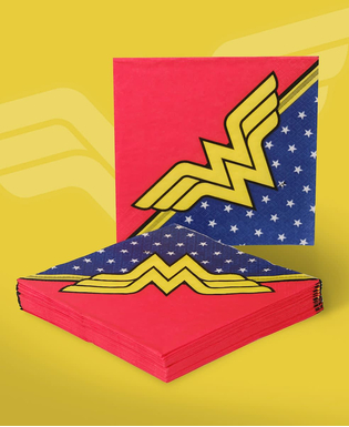  20 Serviettes en papier Wonder Woman 33 x 33 cm, fig. 2 