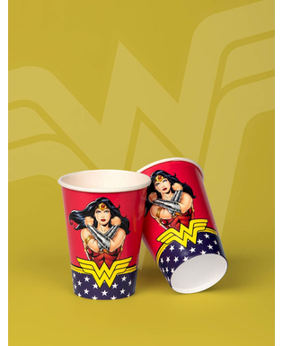  8 Gobelets en carton FSC® Wonder Woman 210 ml, fig. 2 