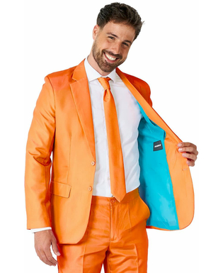  Costume Mr. Solid orange homme Suitmeister, fig. 3 