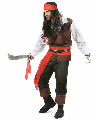  Déguisement pirate pantalon noir homme, fig. 3 