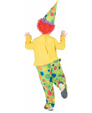  Humorvolles Clowns-Kostüm für Kinder bunt, fig. 3 