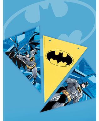  Batman Wimpelgirlande 2m, fig. 2 