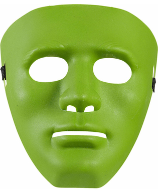  Masque anonyme vert adulte, fig. 2 