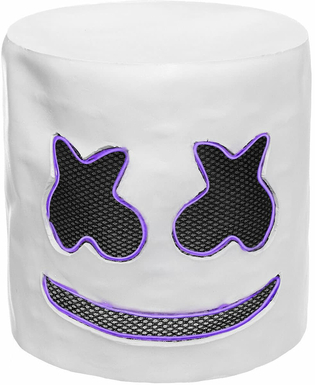  Leuchtende LED-Maske DJ Festival-Accessoire violett, fig. 2 