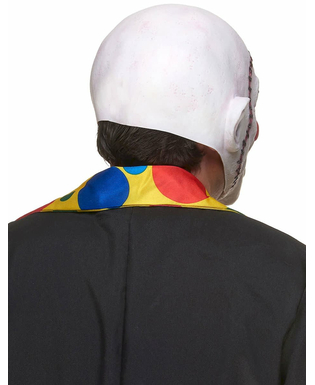  Masque latex clown crâne recousu adulte, fig. 2 