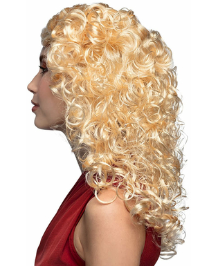  Blonde Locken-Perücke für Damen, fig. 3 