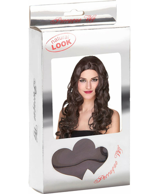  Perruque luxe chatain longue bouclée femme - 251g, fig. 3 