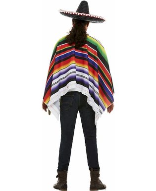  Poncho mexicain homme, fig. 3 