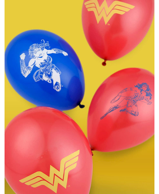  10 Wonder Woman Latexballons 25 x 32 cm, fig. 3 