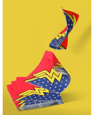  20 Serviettes en papier Wonder Woman 33 x 33 cm, fig. 3 