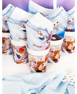  8 Gobelets en carton La Reine des Neiges 2 200 ml, fig. 4 