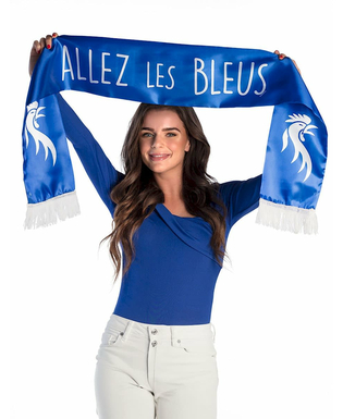  Echarpe supporter Allez les bleus, fig. 4 