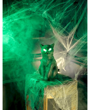  Lichtdekoration Raumdekoration schwarze Katze Halloween 30 cm, fig. 4 