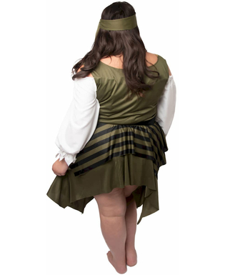  Plus Size Piratenkostüm für Damen grün, fig. 4 