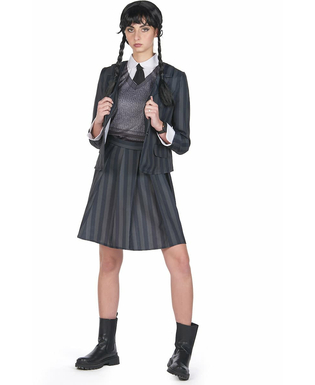  Déguisement uniforme scolaire gothique femme, fig. 4 