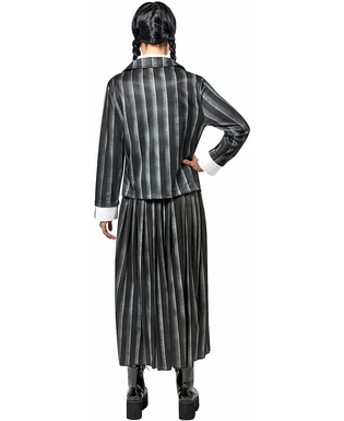  Déguisement uniforme scolaire Mercredi Addams femme, fig. 4 