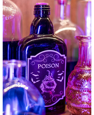  Flacon noir de poison 19 cm, fig. 4 