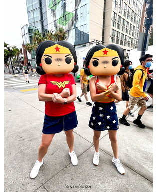  Wonder Woman Funko Pop Maske für Erwachsene, fig. 4 