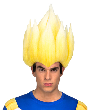  Parrucca Vegeta Super Saiyan Dragon Ball™ adulto, fig. 1 