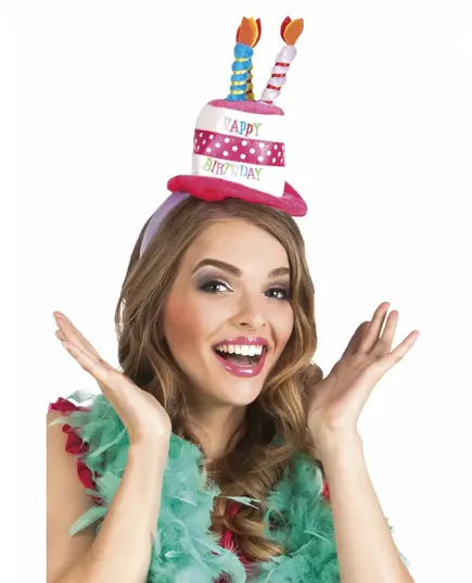 Adult birthday hat headband