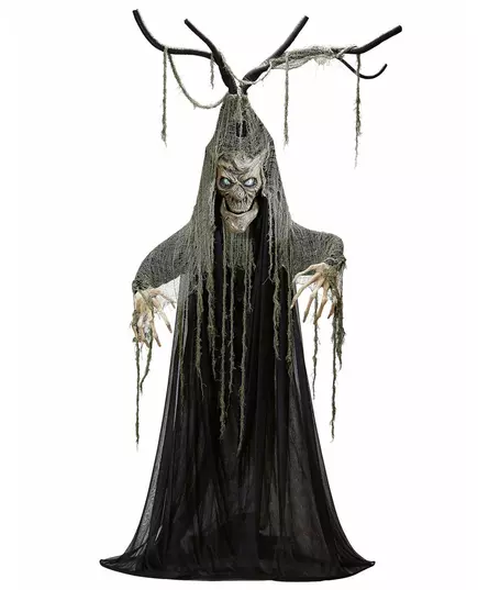 Albero infestato di Halloween da 2 m con luci e suoni