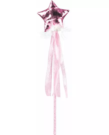 Bacchetta rosa pastello da fata per bambine