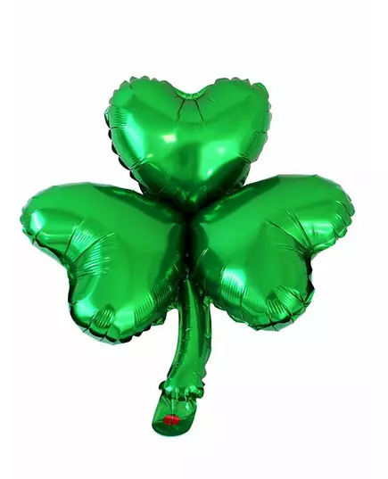 St. Patrick's Day 40cm Clover Metallic Balloon