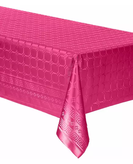 Tovaglia a rotolo in carta damascata rosa fucsia 6 m