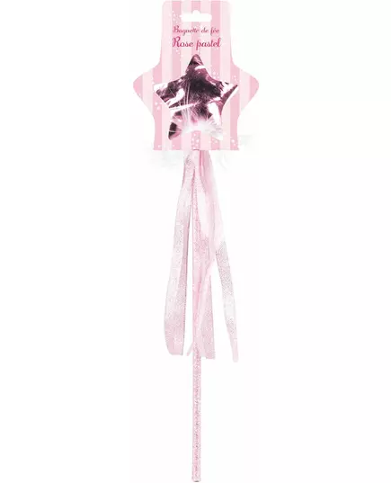 Bacchetta rosa pastello da fata per bambine, image 2