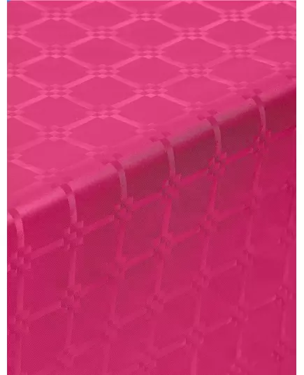 Tovaglia a rotolo in carta damascata rosa fucsia 6 m, image 2